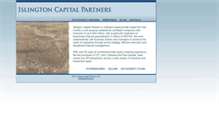 Desktop Screenshot of islingtoncapital.com